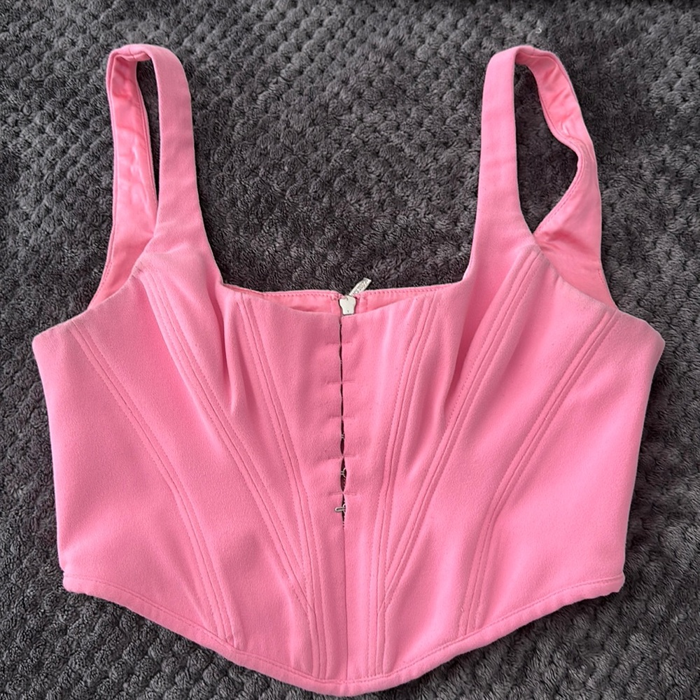 House of cb Frangelica pepto pink corset